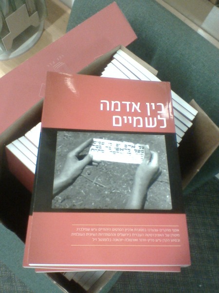 בין ארץ לשמיים- ספר